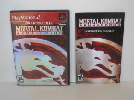 Mortal Kombat: Armageddon GH (CASE & MANUAL ONLY) - PS2
